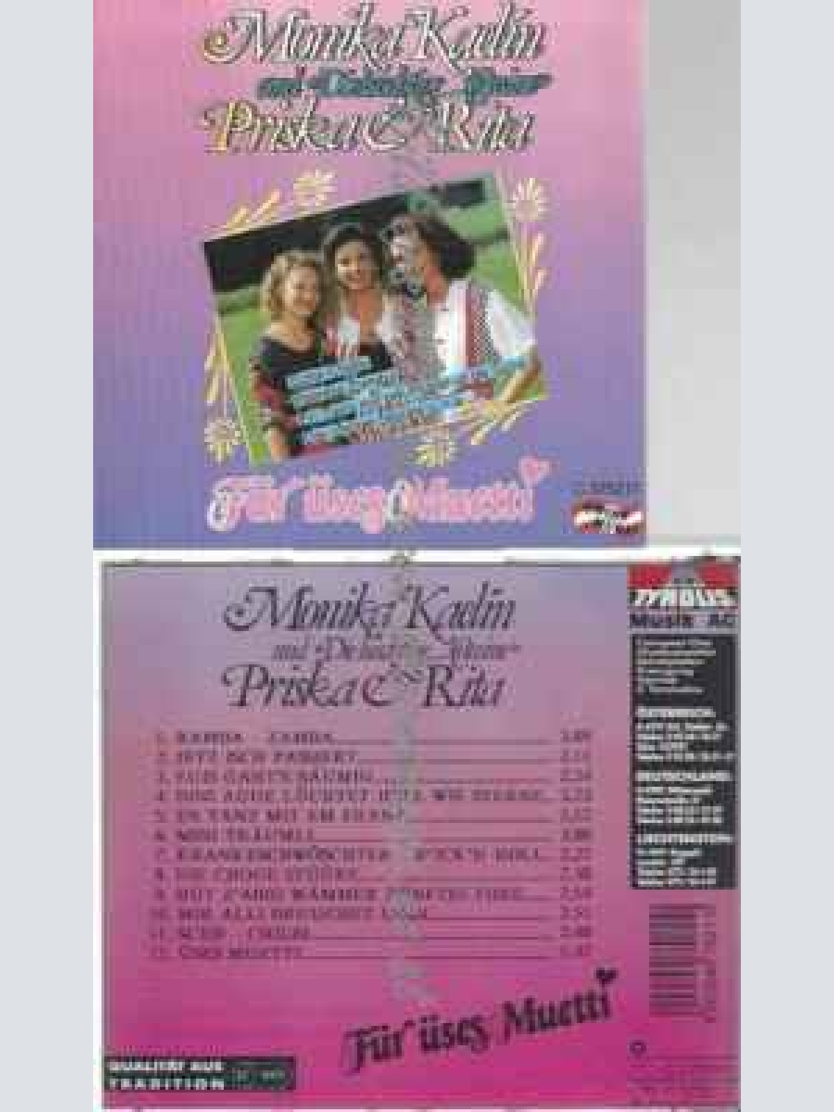 CD--Kaelin,Monika und Priska & Rita | --Für Uses Muetti