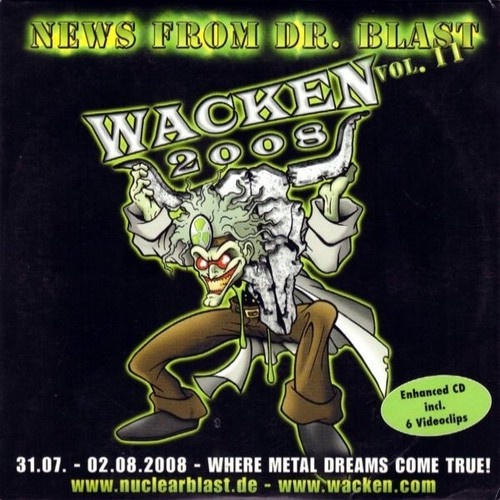 CD, Comp Various - News From Dr. Blast Vol. 11 - Wacken 2008