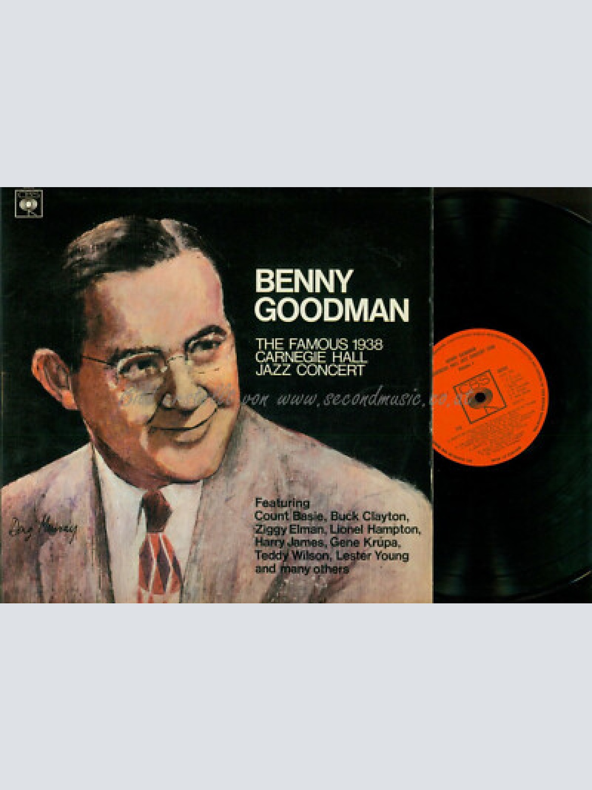 DLP--  Benny Goodman – The Famous 1938 Carnegie Hall Jazz Concert