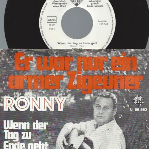 7"    Ronny    Er War Nur Ein Armer Zigeuner / Promo