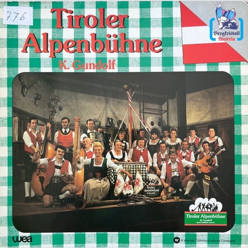 LP, Album Konrad Gundolf - Tiroler Alpenbühne