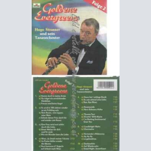 CD--Hugo Strasser Und Sein Tanzorchester  Goldene Evergreens Folge 2