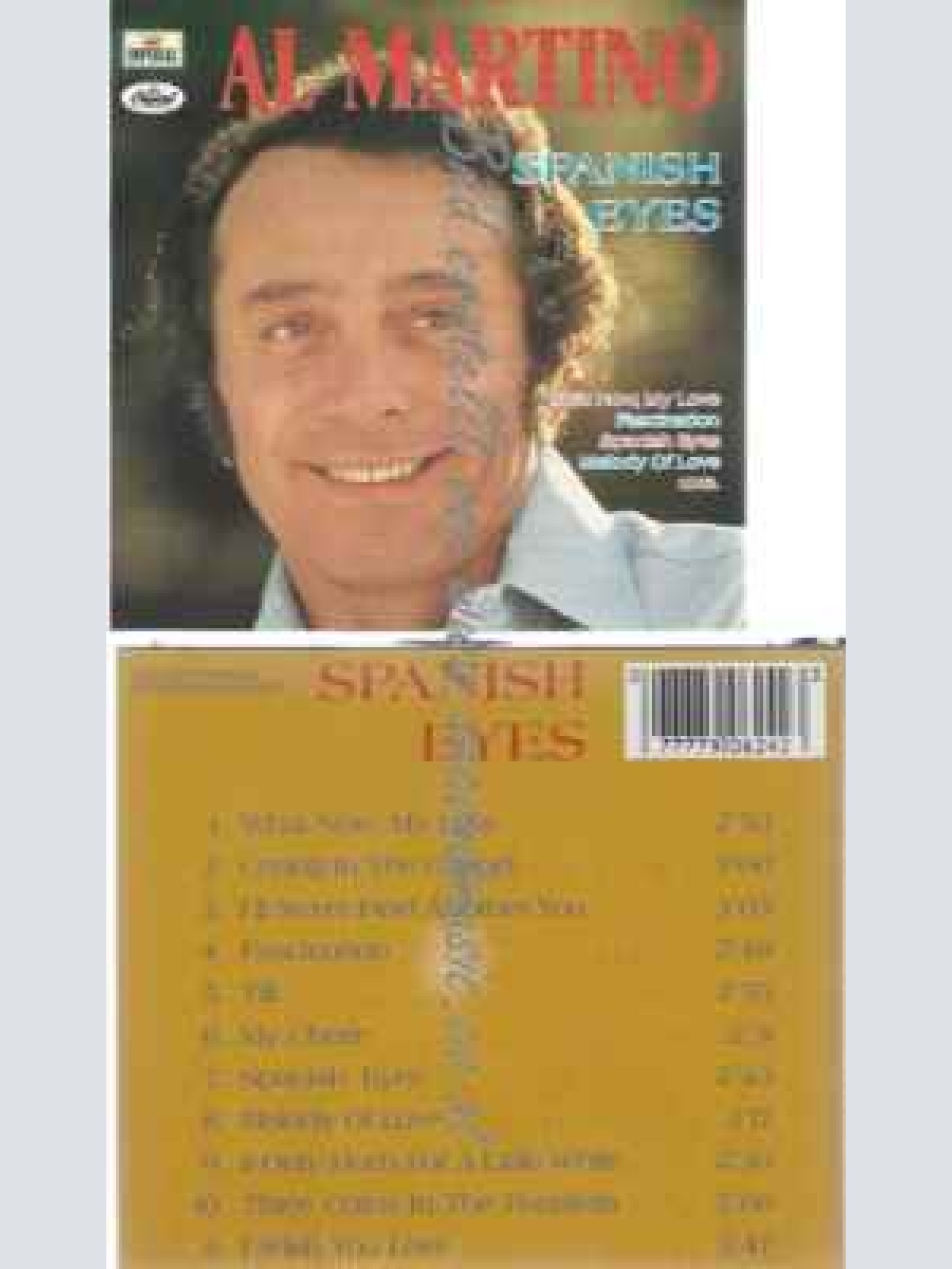 CD--Al Martino--Spanish eyes