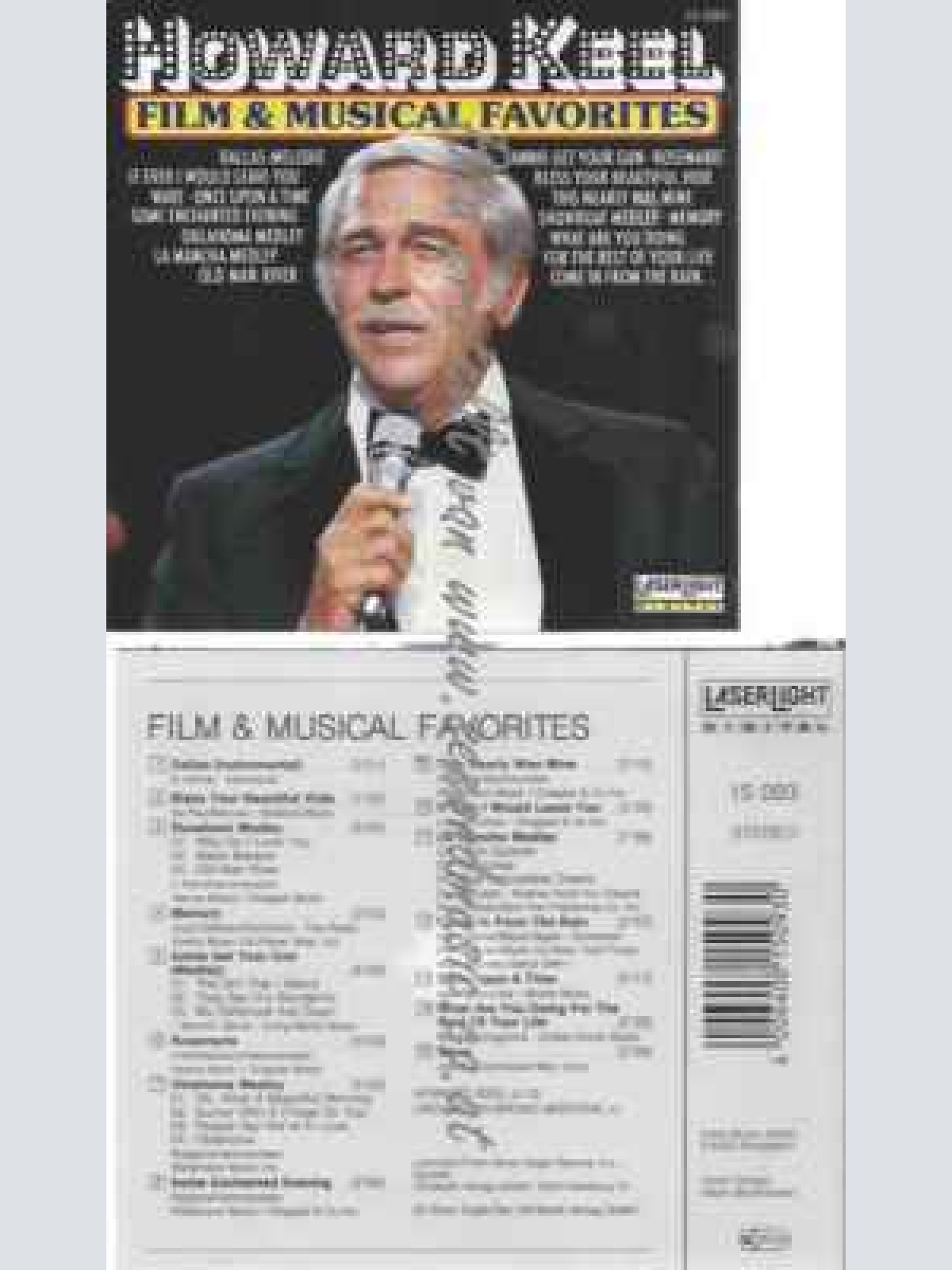 CD--Howard Keel--Film & Musical Favorites