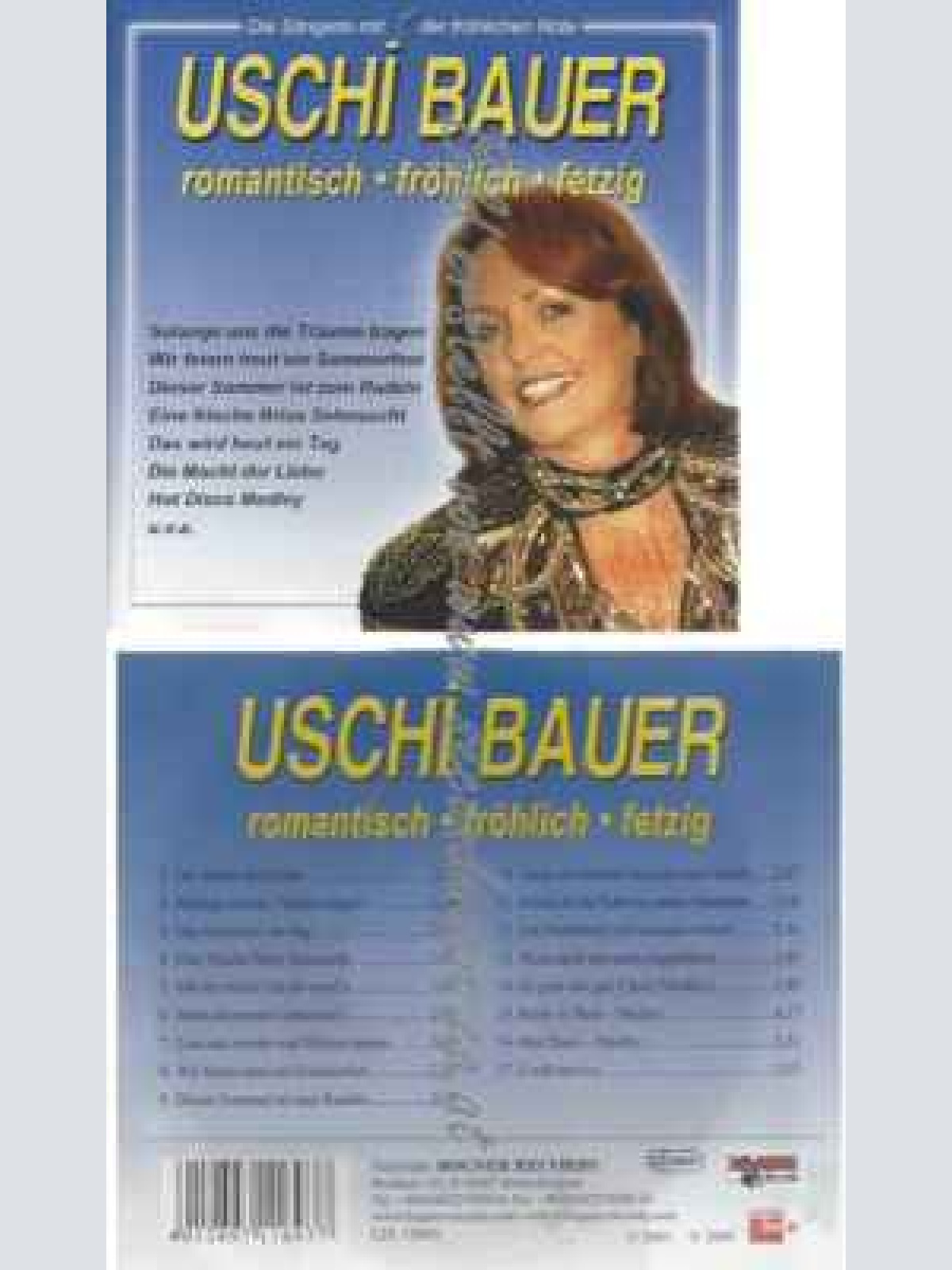 CD--Bauer,Uschi | --Romantisch-Fröhlich-Fetzig