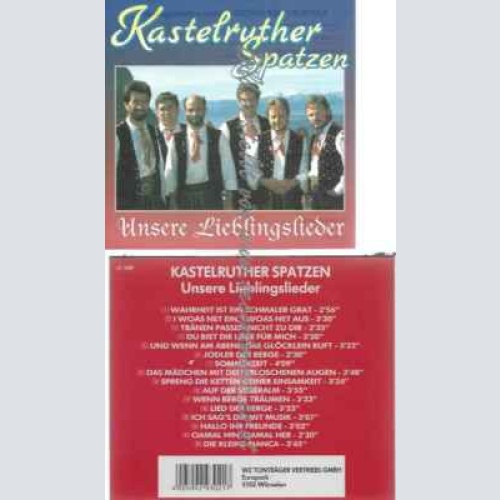 CD--Kastelruther Spatzen - Unssere Lieblingslieder,
