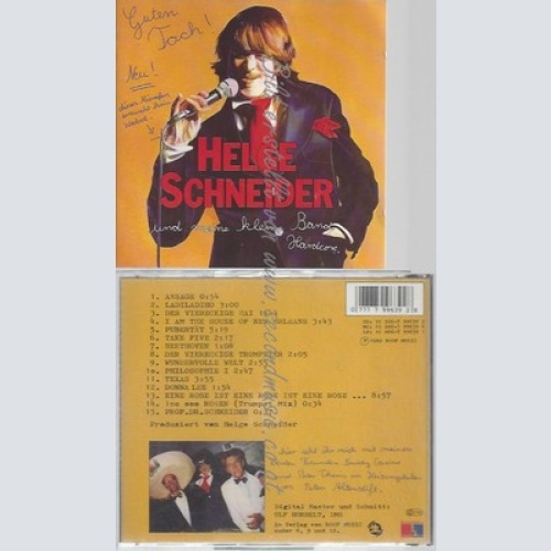 CD--HELGE SCHNEIDER--GUTEN TACH!