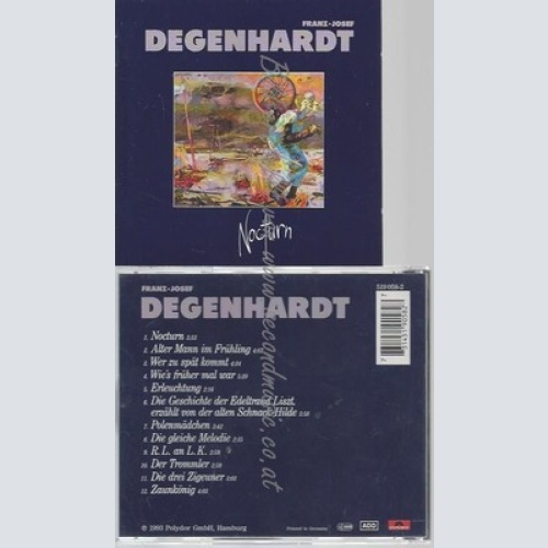 CD--FRANZ JOSEF DEGENHARDT--NOCTURN