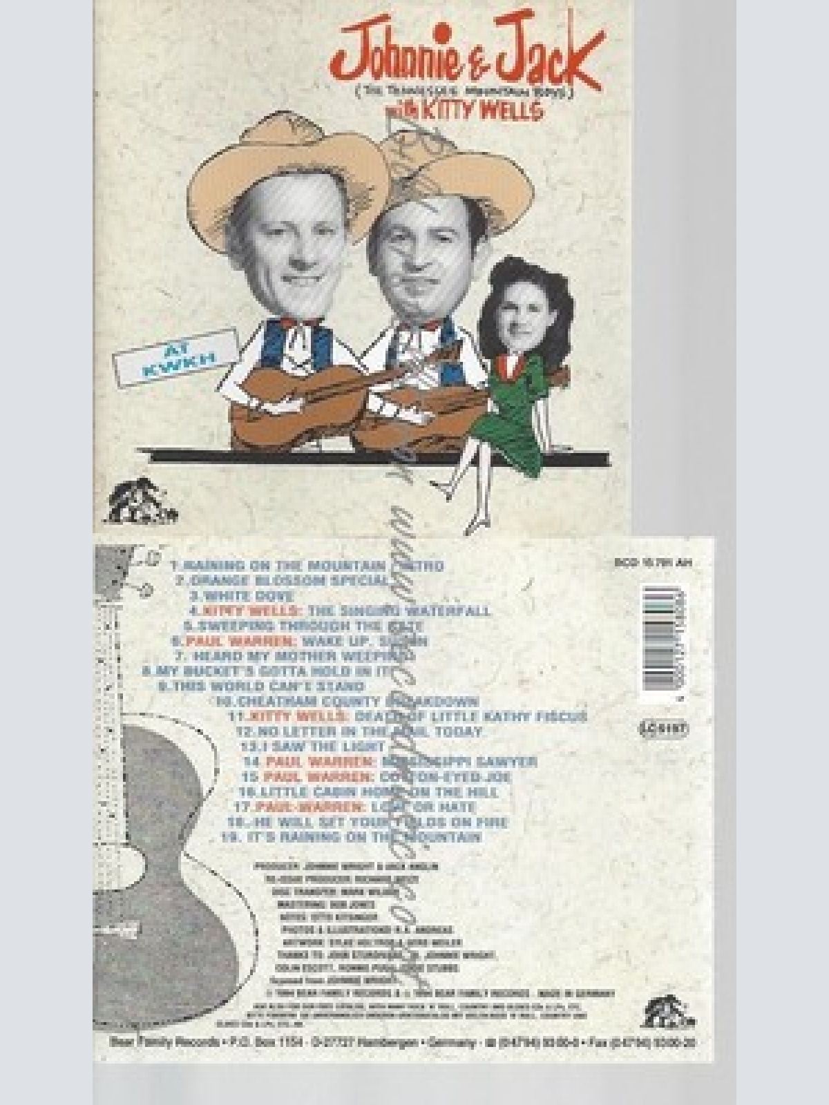 CD--JOHNNY & JACK--AT KWKH