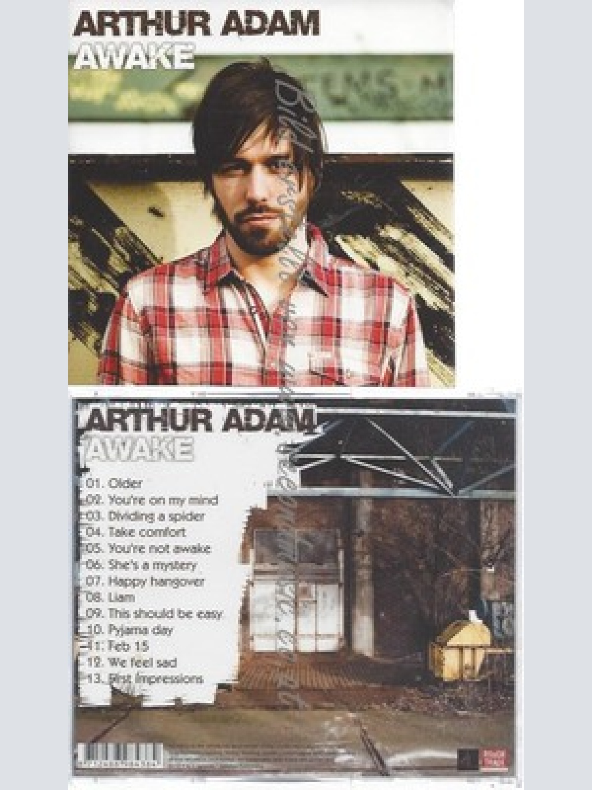 CD--ARTHUR ADAM UND ARTHUR ADAM--AWAKE |