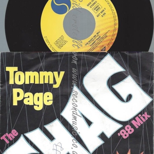7"   Tommy Page  The Shag