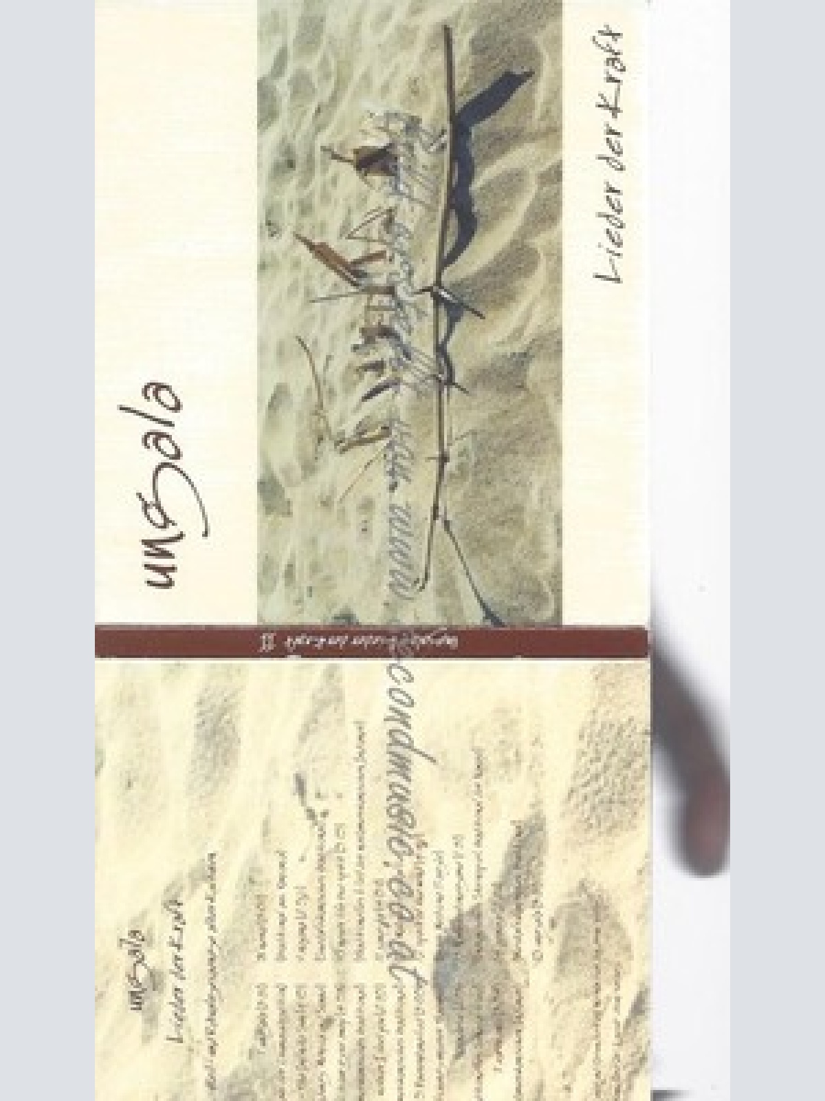 CD--ECKEHARD BONNOFSKY--UNGALA, AUDIO-CD1. JANUAR