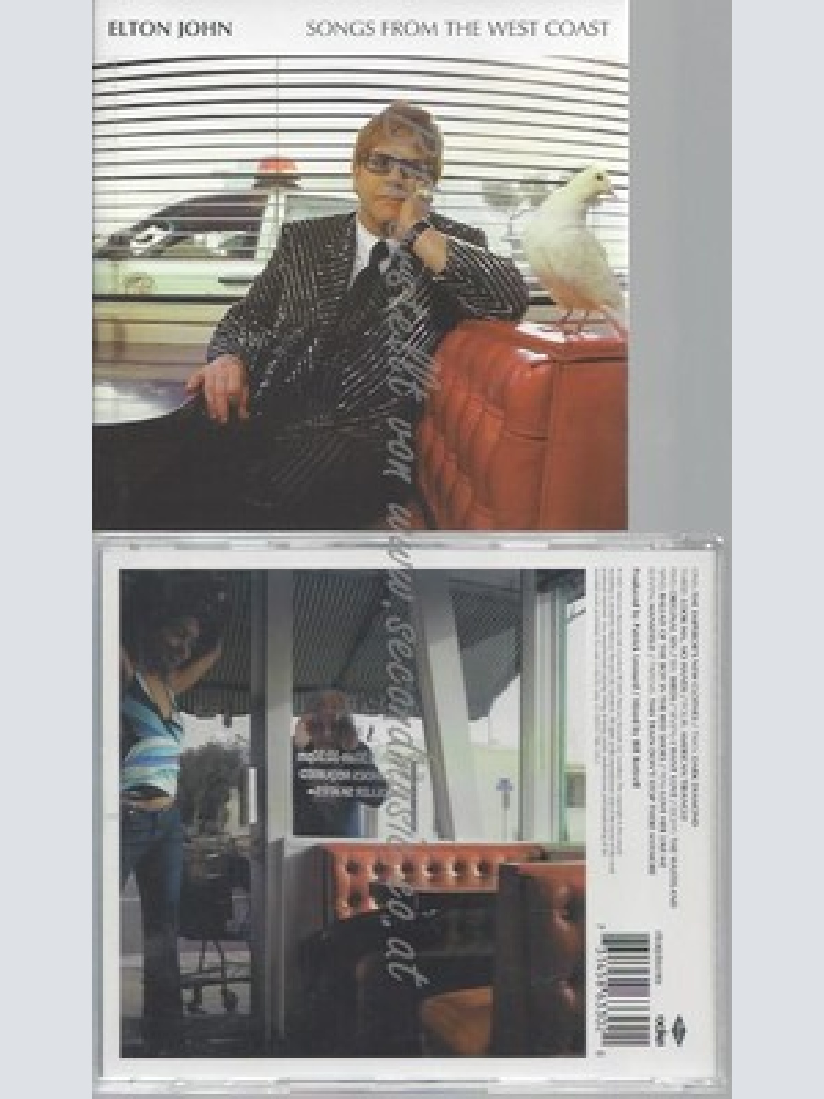 CD--ELTON JOHN--SONGS FROM THE WEST COAST |