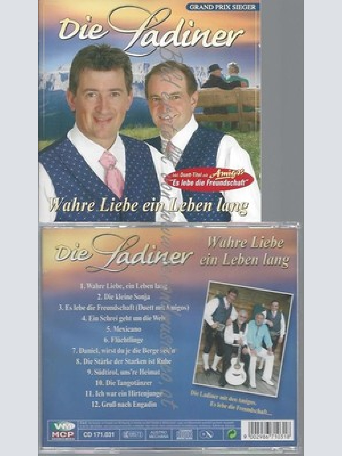 CD--DIE LADINER--WAHRE LIEBE, EIN LEBEN LANG