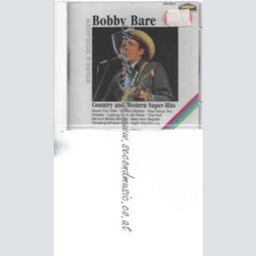 CD--Bobby Bare--Country and western super-hits with (