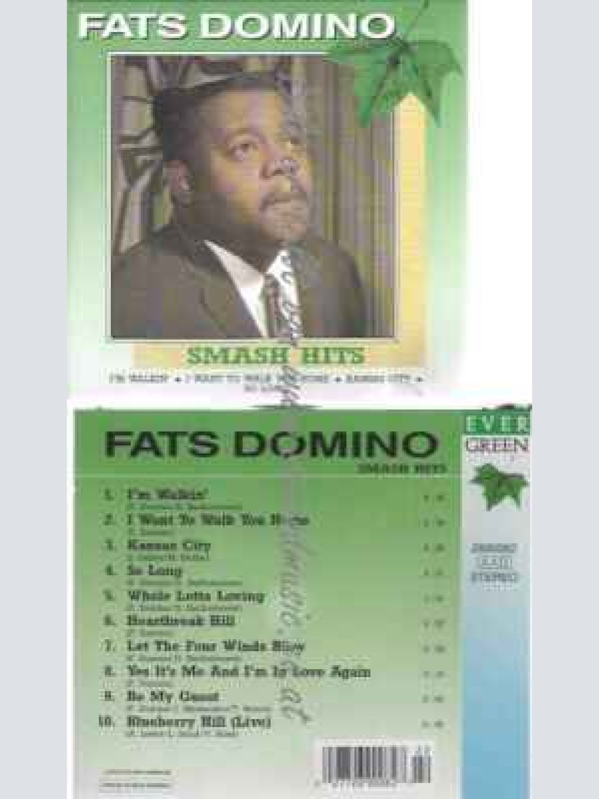 CD-- Fats Domino  Fats Domino Smash Hits