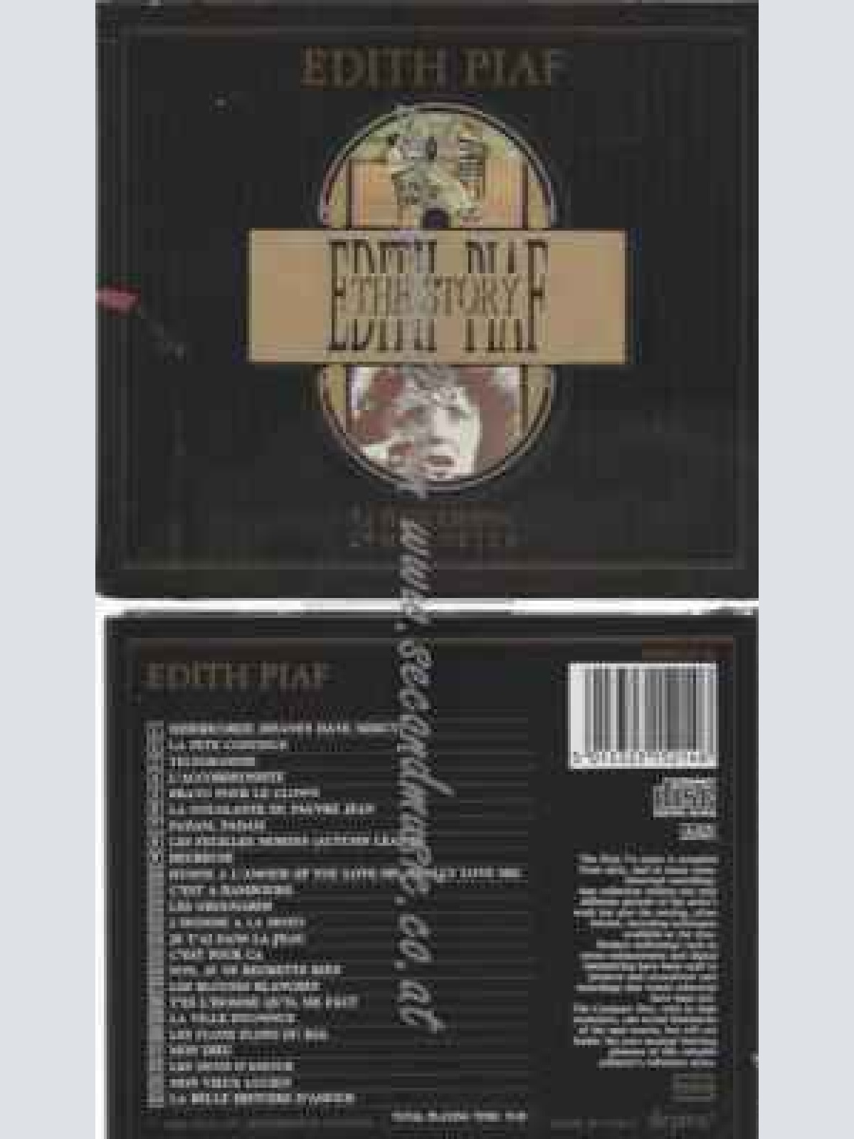 CD--Édith Piaf--Story (compilation,  tracks)