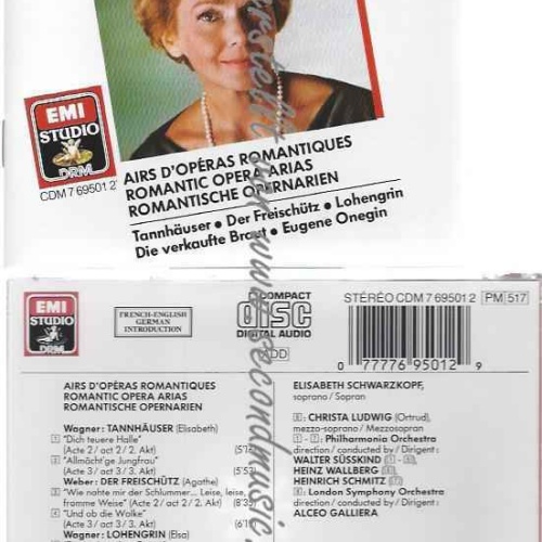 CD--Schwarzkopf, Div.Dirig.+Orchest | --Romantische Opernarien