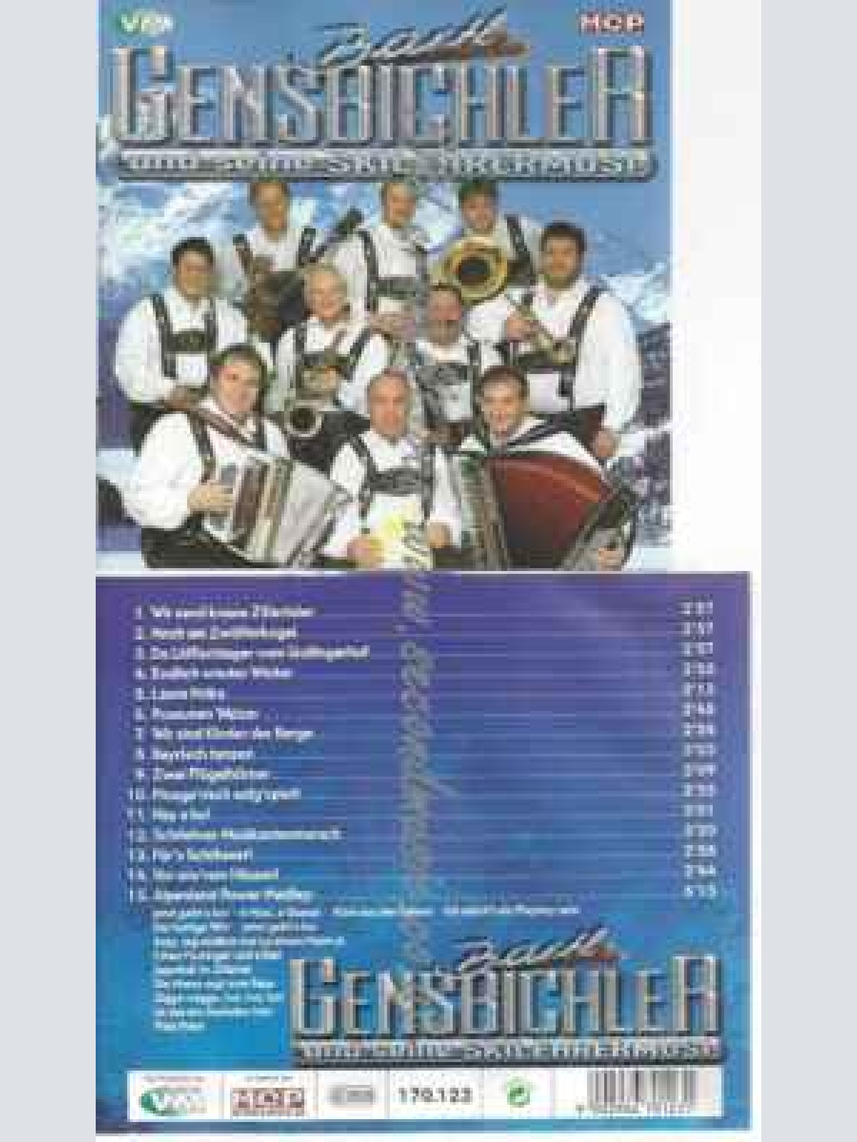 CD--Gensbichler,Bartl & Seine Skilehrermusi | --Lässig Aufg'Spielt