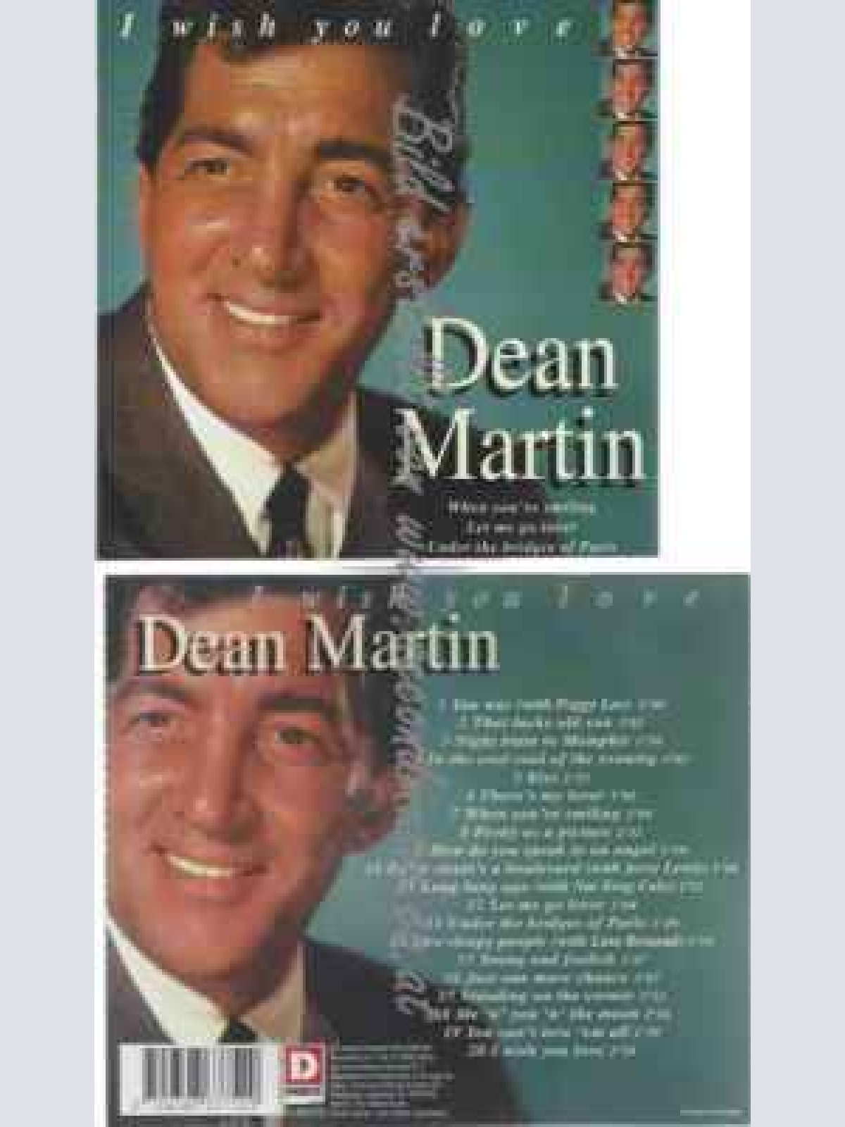 CD--Dean Martin | --I Wish You Love