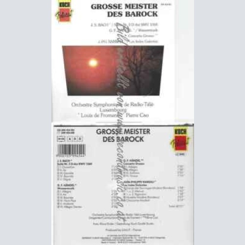 CD--Rtlso und Various | --Grosse Meister des Barock
