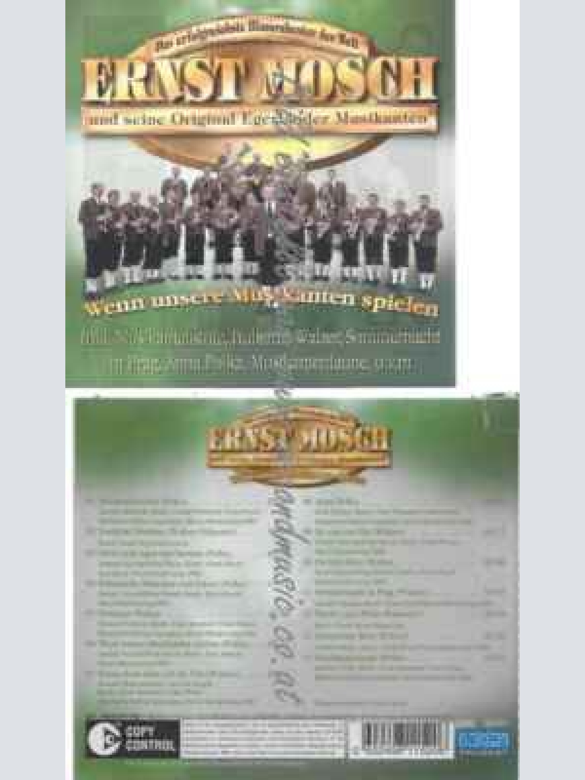 CD--Ernst Mosch | --Wenn Unsere Musikanten Spielen