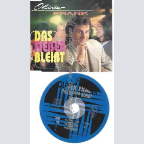 CD--Frank,Oliver | --Das Fieber Bleibt