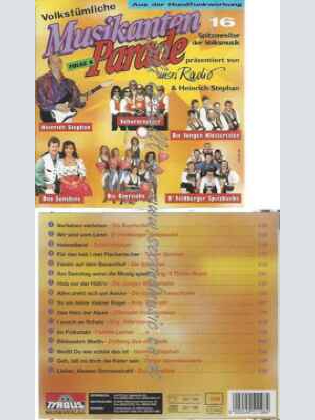 CD--Various | --Volkst.Musikanten Parade Fo.16