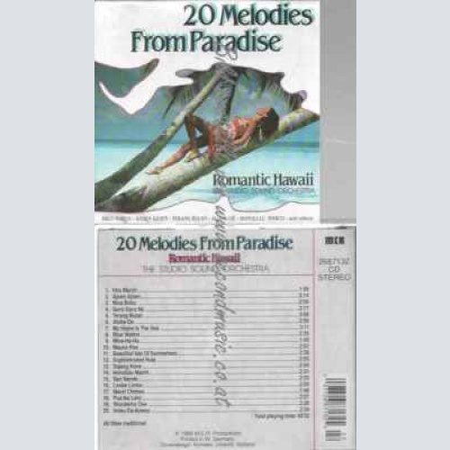 CD--Studio Sound Orchestra-- Melodies From Paradise -