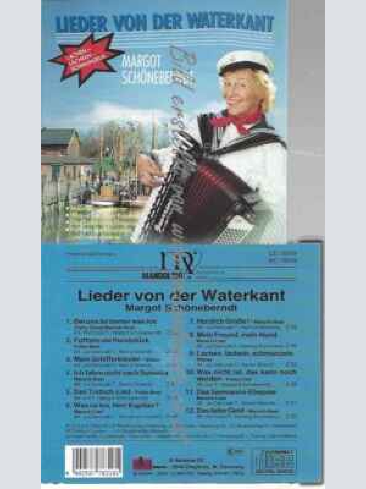 CD--Lieder Von der Waterkant  -- Schoeneberndt,Margot