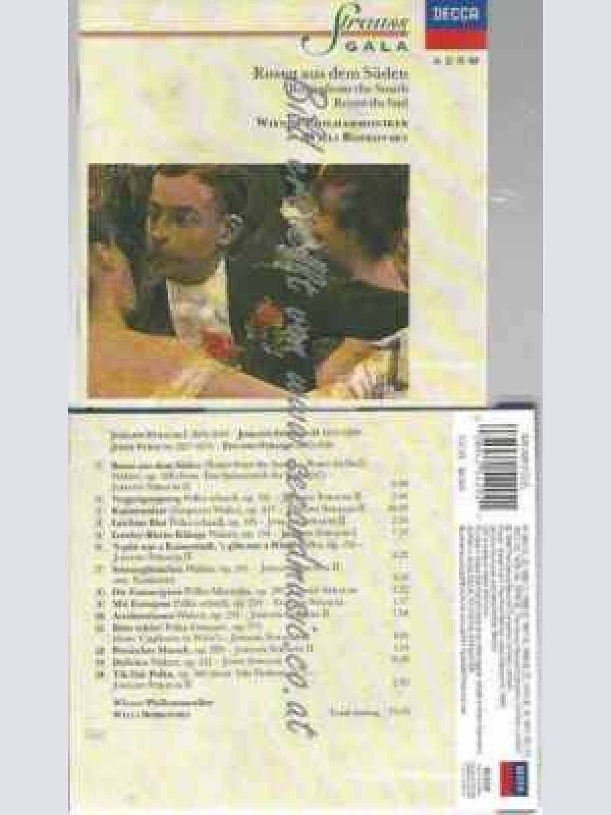 CD--  Johann Strauss, Johann Strauss II  --Strauss Gala : Rosen aus dem Süden