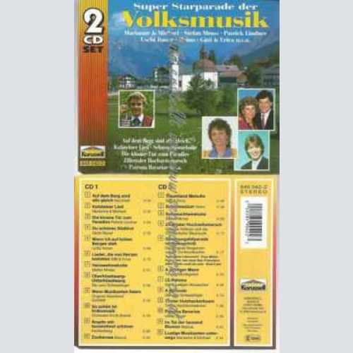 CD-- Super Starparade der Volksmusik