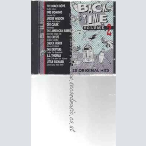 CD--  Back in Time 2- orig. Hits--Beach Boys, Fats Domino,