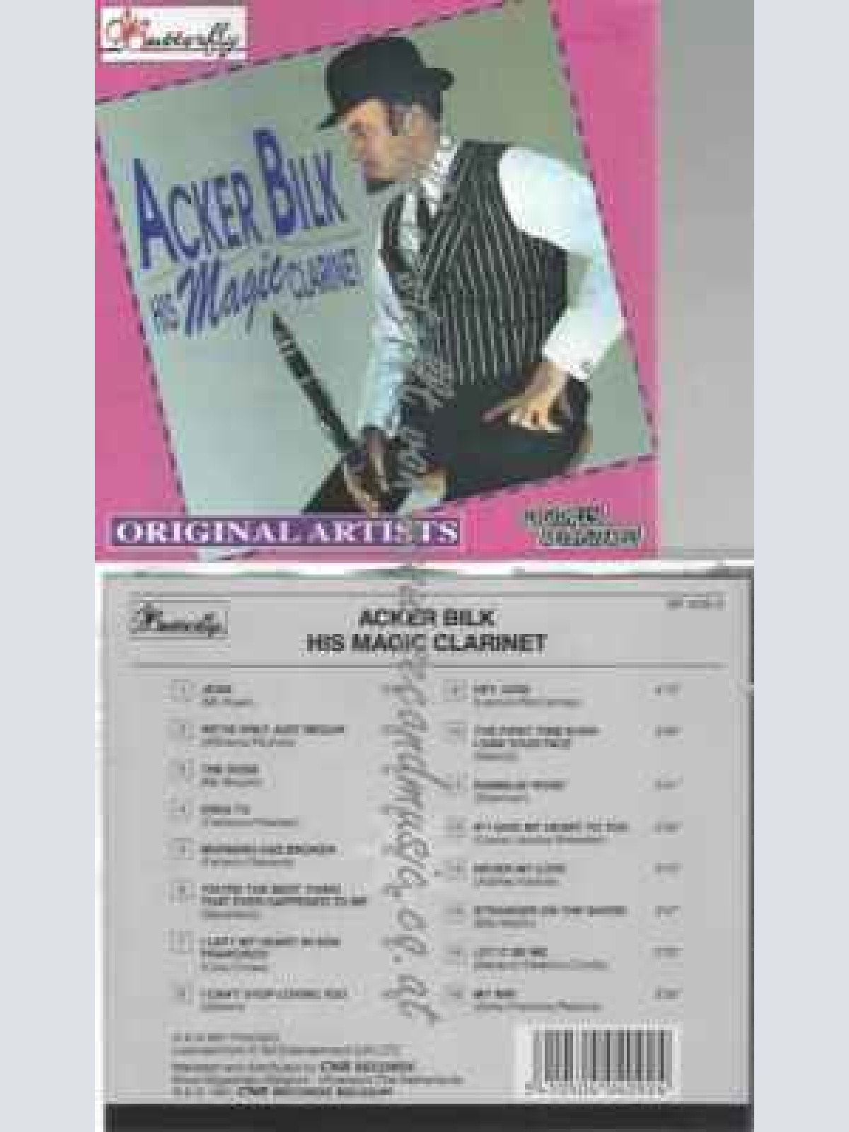 CD--Acker Bilk | --His Magic Clarynet Jean We've