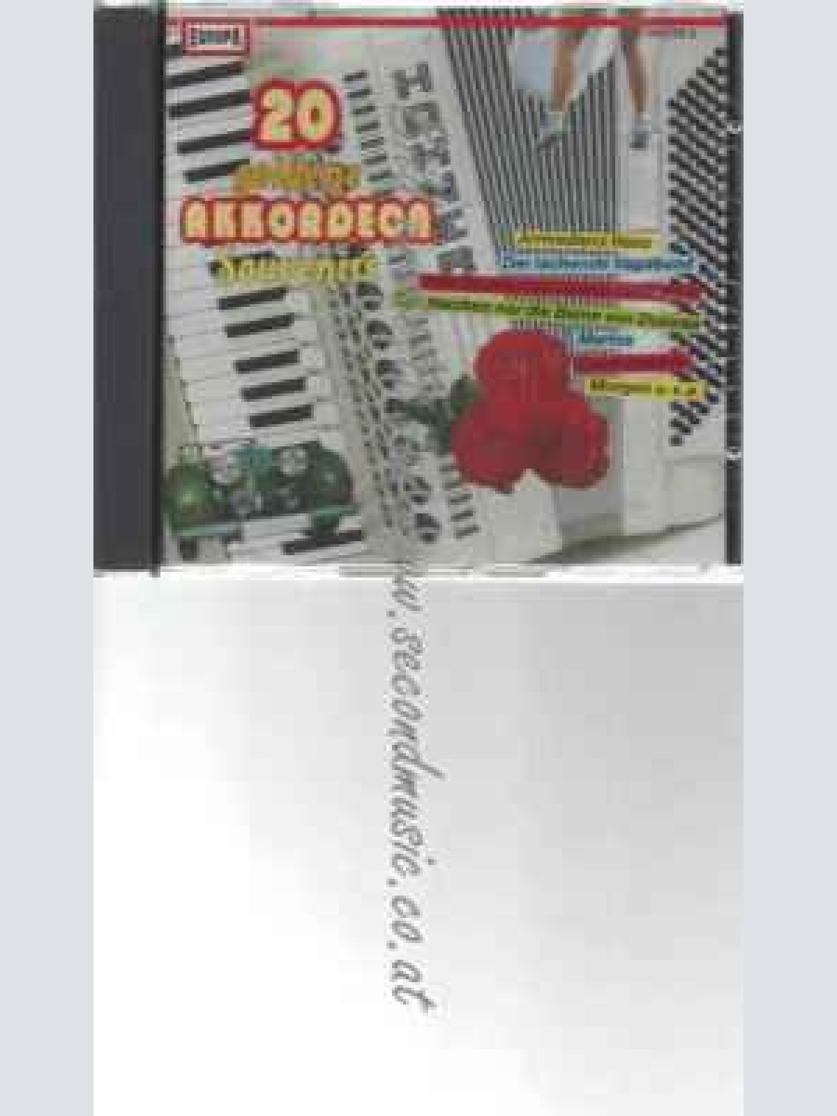 CD-- 20 goldene Akkordeon Souvenirs