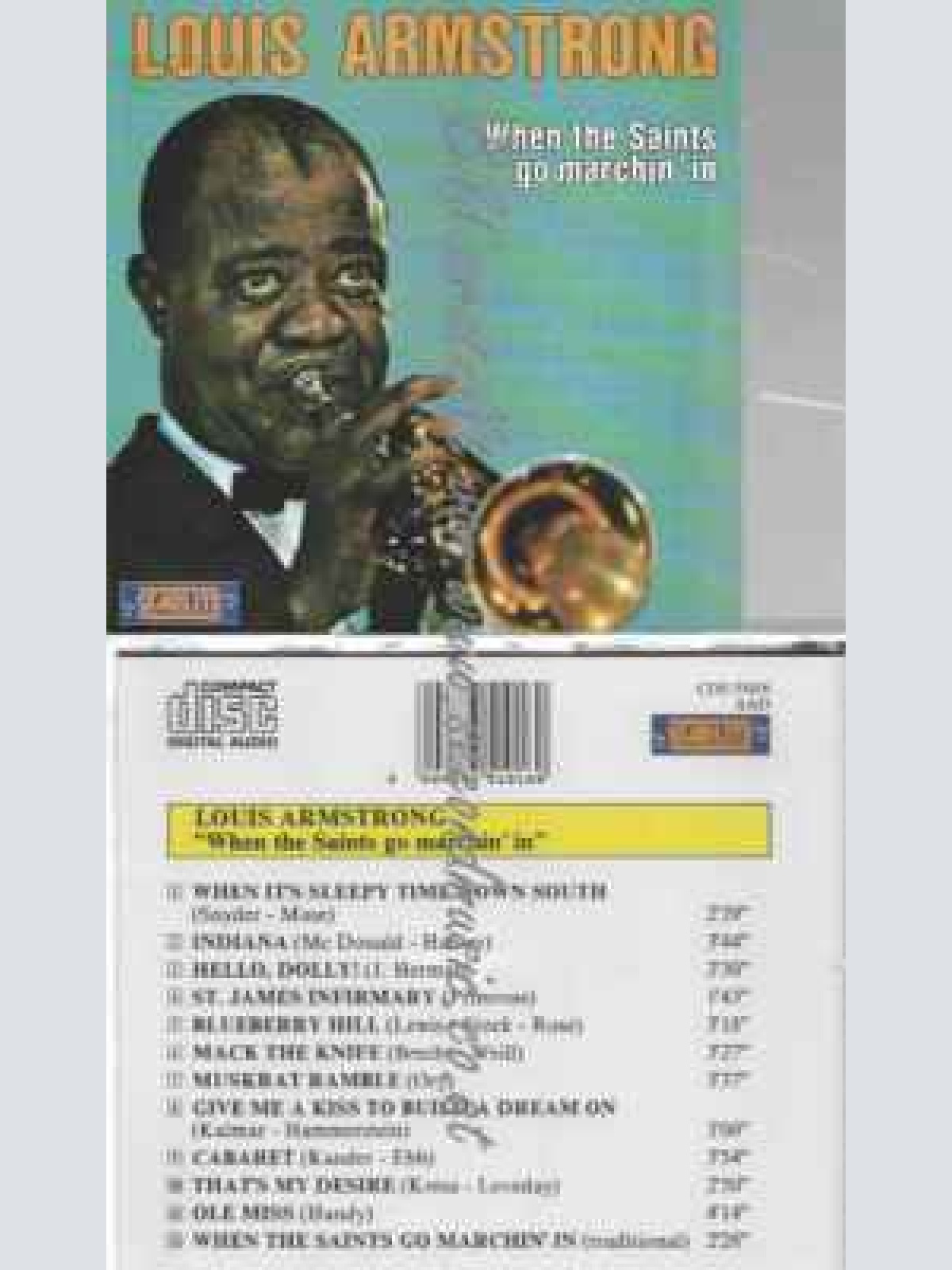 CD--Louis Armstrong--When The Saints Go Marching In (