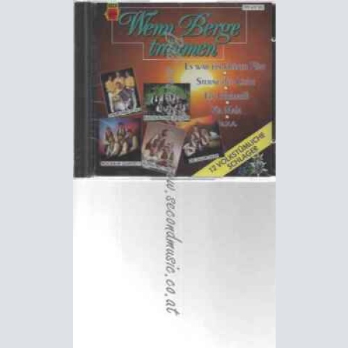 CD--Various | --Wenn Berge Träumen- Volkst.