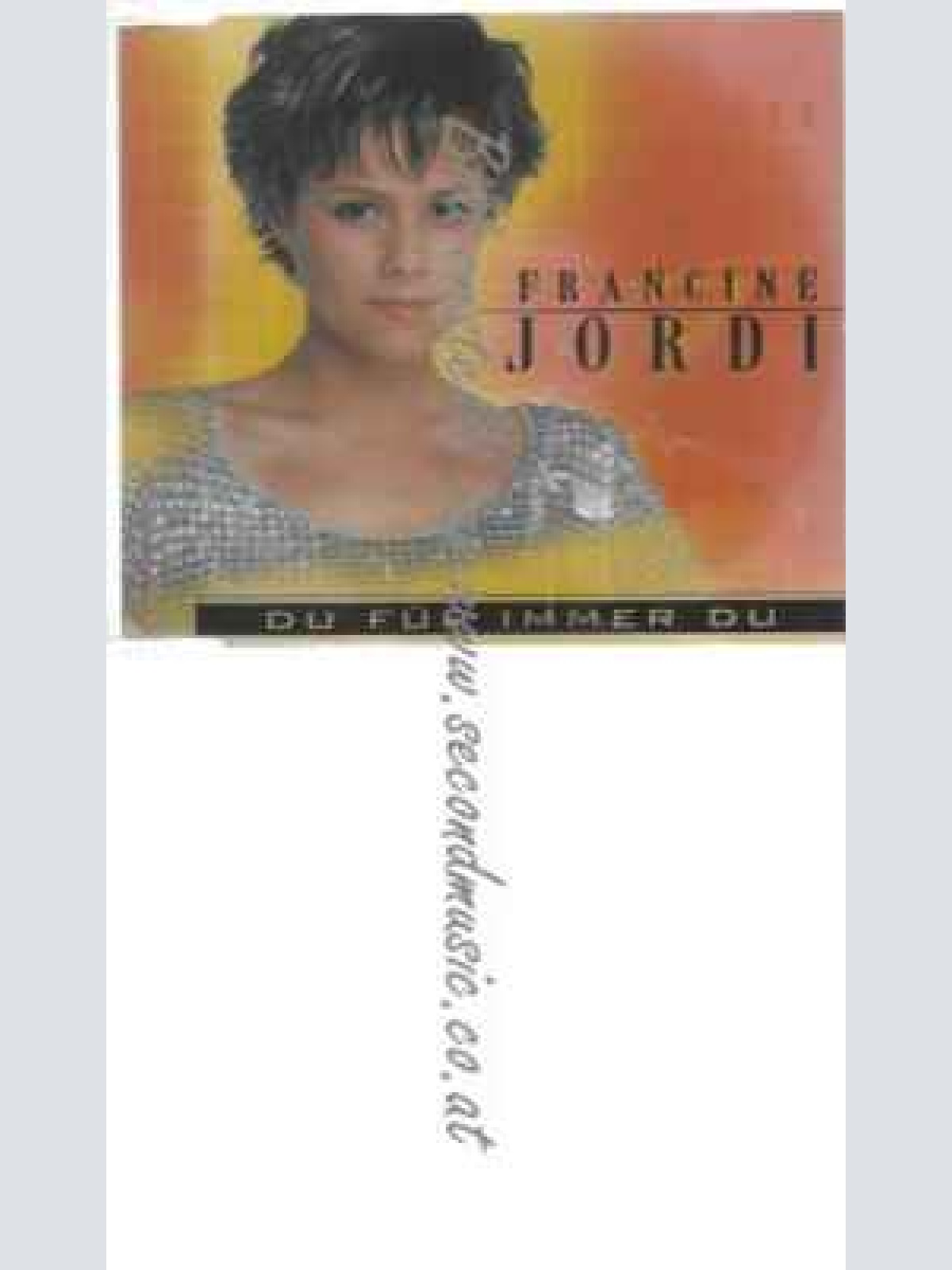 CD--Jordi,Francine | --Du Fuer Immer du