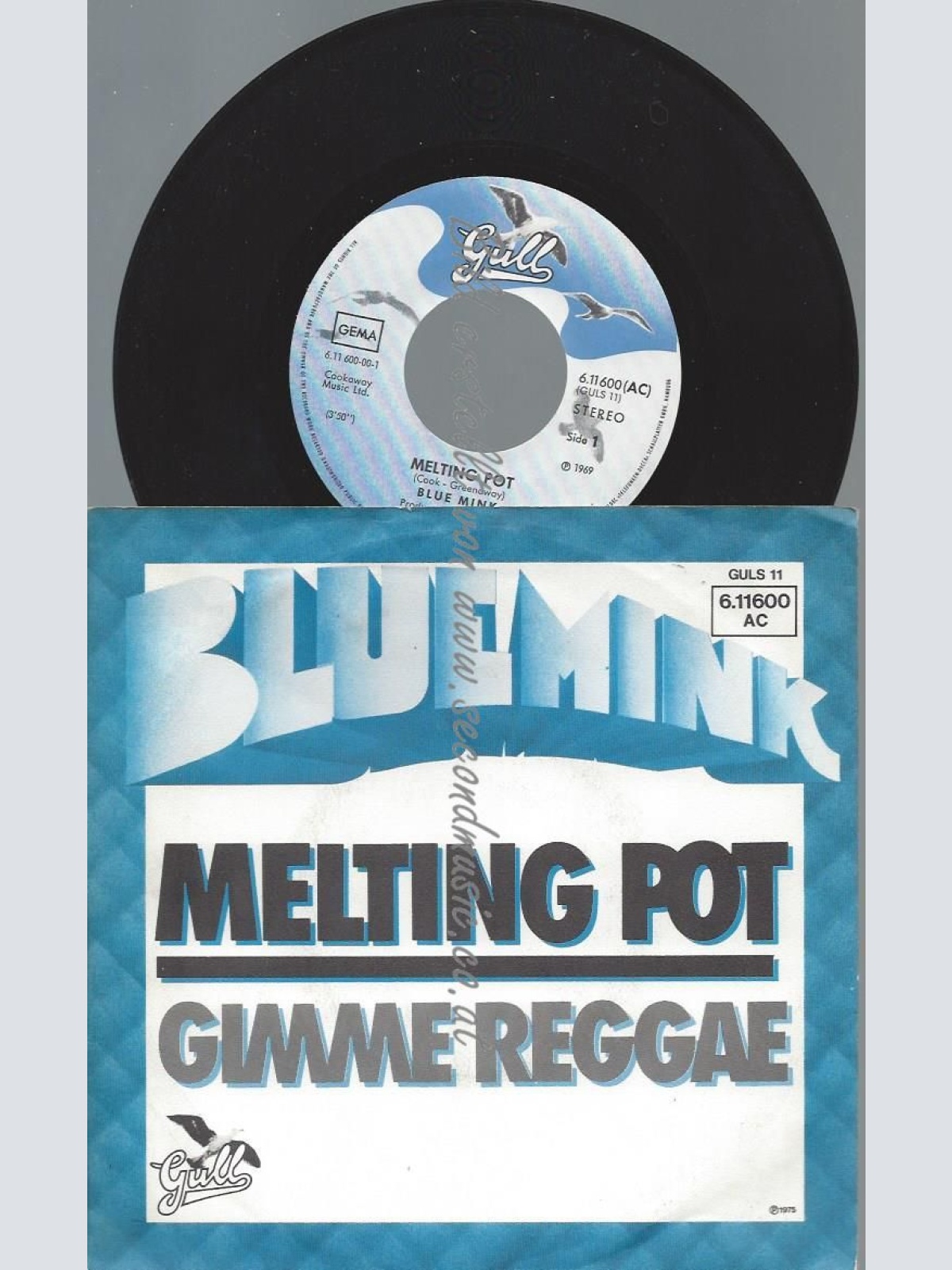 7"    Blue Mink  Melting Pot