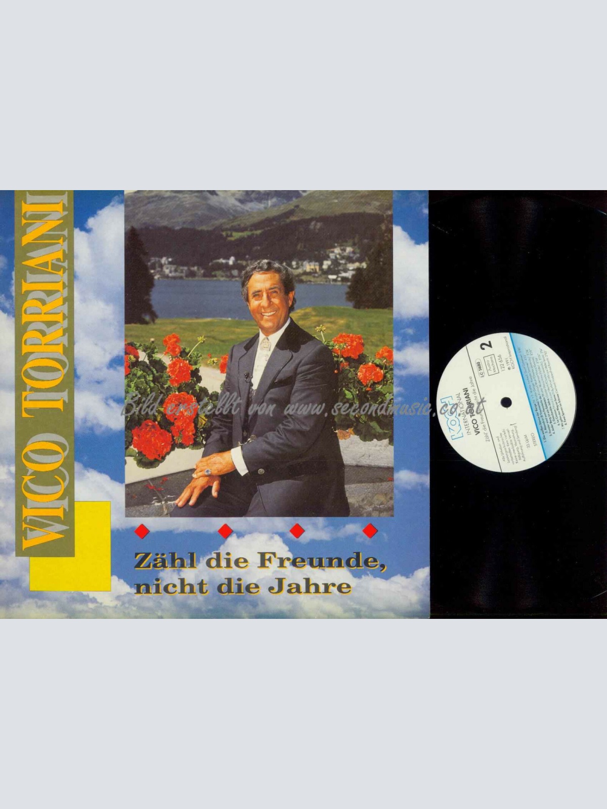 LP--Vico Torriani – Zähl' Die Freunde, Nicht Die Jahre // NM