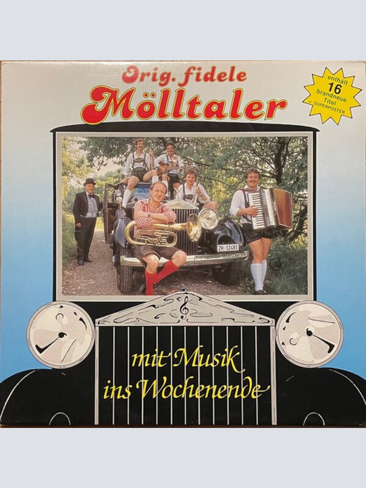 LP Orig. Fidele Mölltaler* - Mit Musik Ins Wochenende