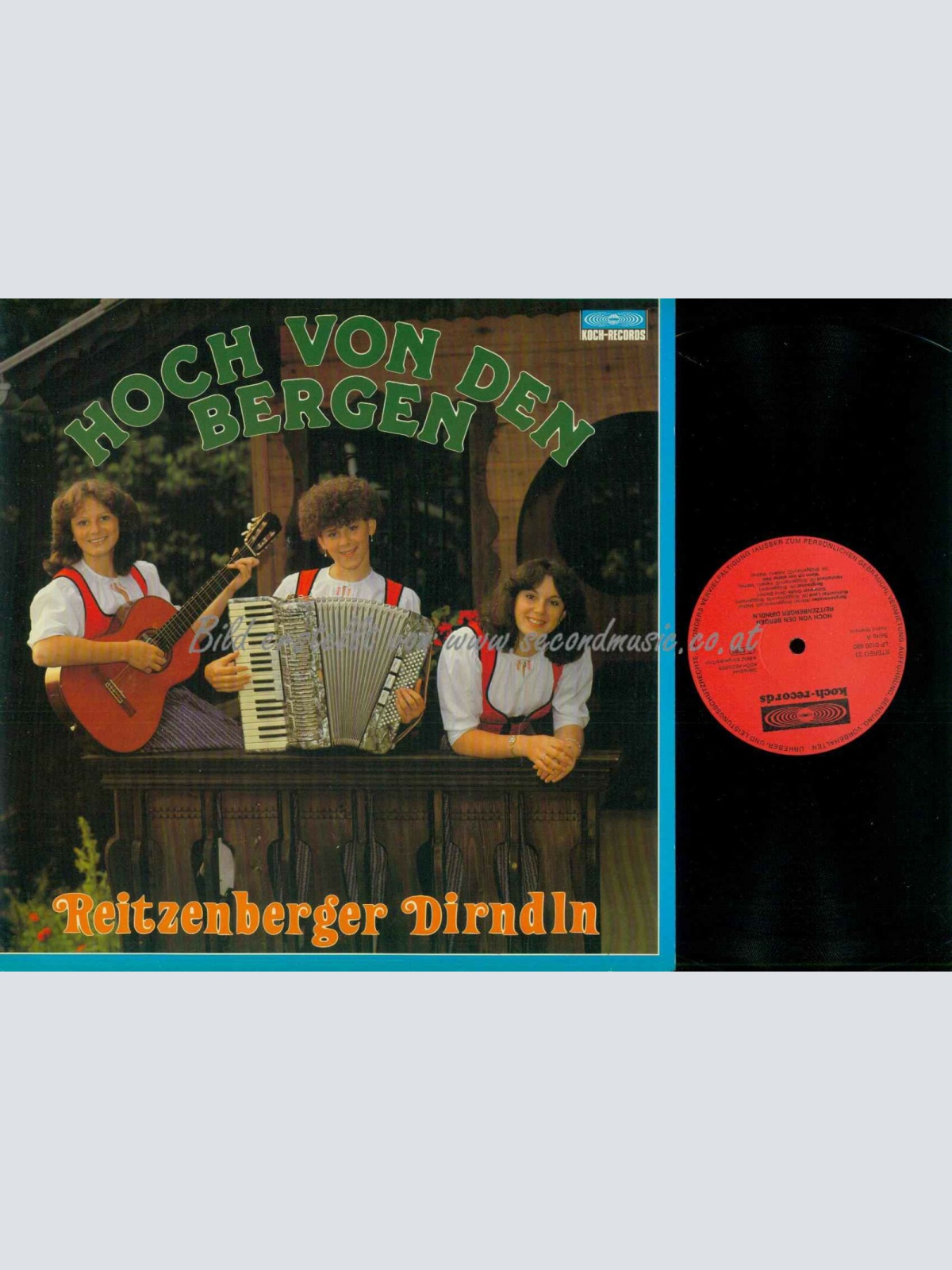 LP--Reitzenberger Dirndln – Hoch Von Den Bergen /NM
