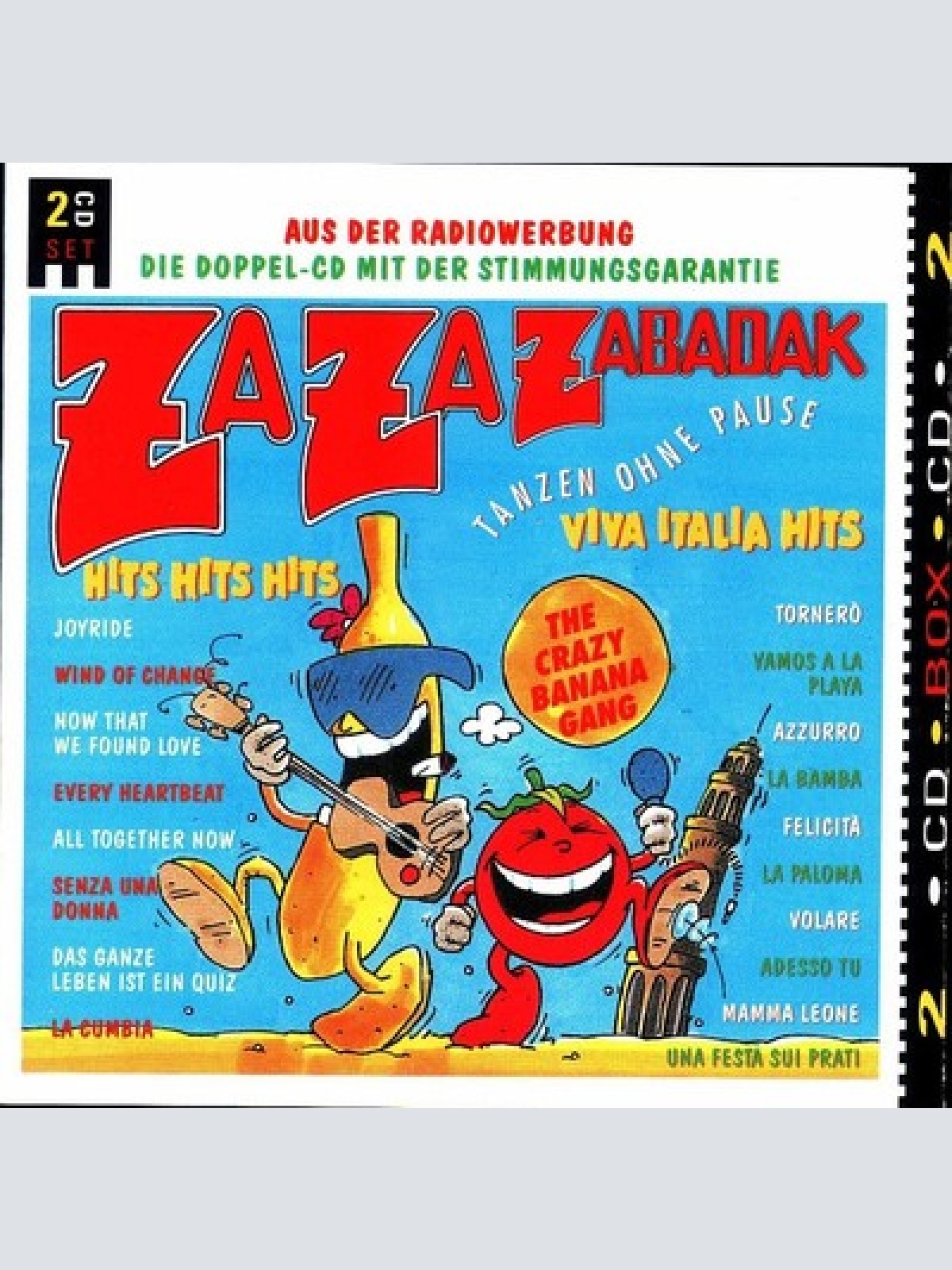 2xCD, Comp, P/Mixed The Crazy Banana Gang - Za Za Zabadak