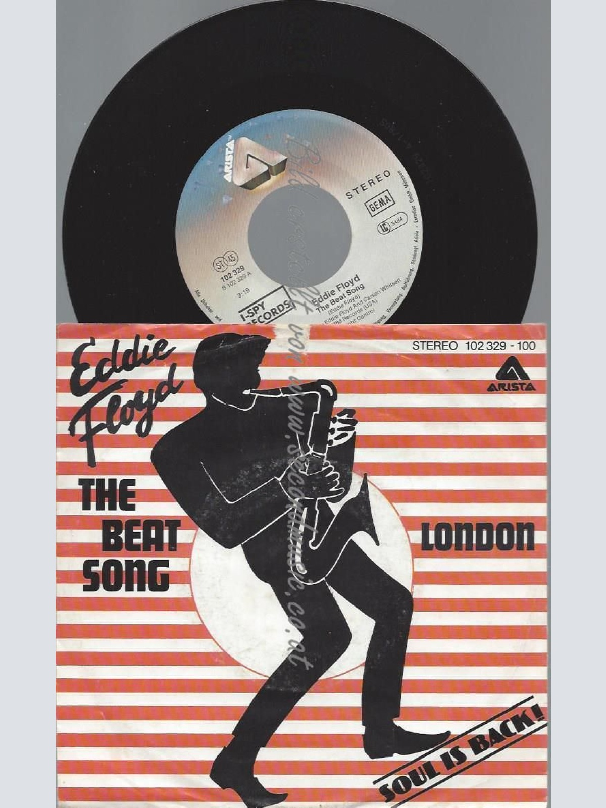 7"  Eddie Floyd  The Beat Song