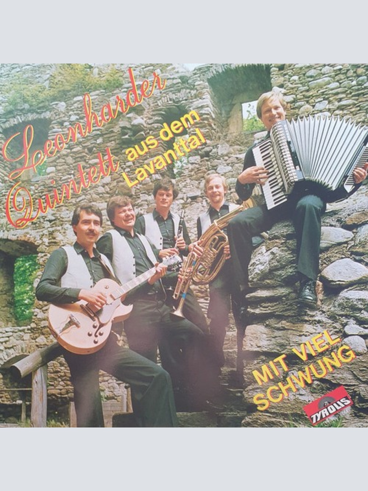 LP, Album Original Leonharder Quintett - Mit Viel Schwung