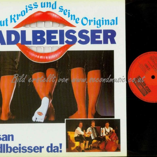 LP-- Hartmut Kroiss Wadlbeisser --  Jetz san d'Wadlbeisser da    /NM