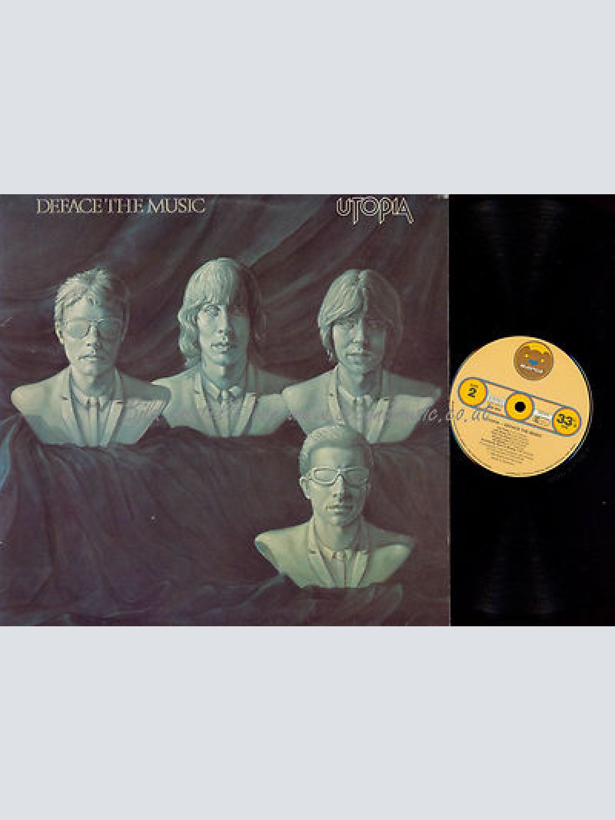 LP-DEFACE THE MUSIC UTOPIA // 202994-320