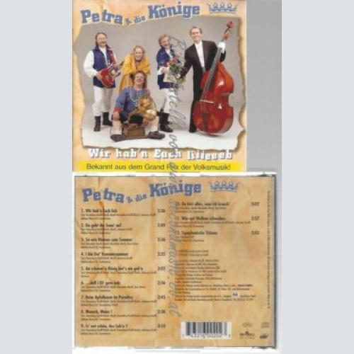 CD--PETRA & DIE KÖNIGE | --WIR HAB'N EUCH LIIIEEEB