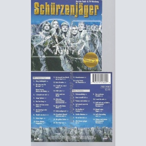CD--SCHÜRZENJÄGER--25 JAHRE SCHÜRZENJÄGER | DOPPEL-CD