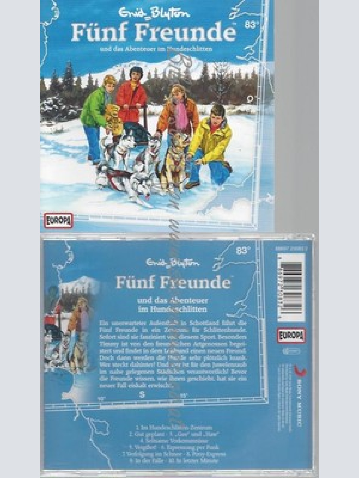 CD--ND DAS ABENTEUER IM HUNDESCHLITTEN/ FÜNF FREUNDE--083